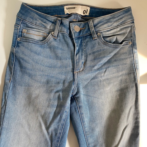 garage skinny cropped jeans mid rise - Picture 3 of 4